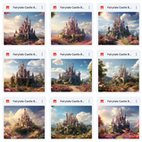 Ultimate Fairytale Castle Background Bundle