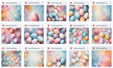 Ultimate Fine Art Easter Egg Portrait Background Bundle