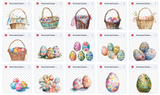 Illustrated Easter Egg Hunt Asset Pack