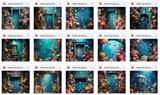 Ultimate Under the Sea Portrait Background Bundle