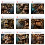 Ultimate Treehouse Background Bundle