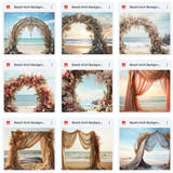 Ultimate Beach Arch Background Bundle