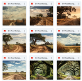 Ultimate Dirt Roads Background Bundle