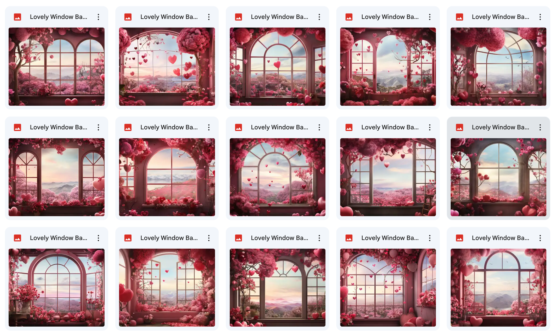 Ultimate Lovely Window Background Bundle - Meg Bitton Productions