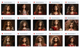 Valentine's Fine Art Portrait Asset Pack - Meg Bitton Productions