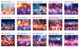 Ultimate Valentine Bokeh Asset Pack