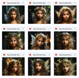 Fine Art Fairy. Background & Portrait Asset Pack