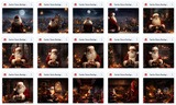 Ultimate Santa Claus Background Bundle - Meg Bitton Productions