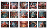 Ultimate Circus Portrait Background Bundle