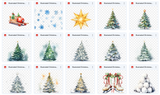 Illustrated Christmas Asset Pack - Meg Bitton Productions