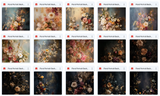 Ultimate Floral Portrait Background Bundle - Meg Bitton Productions