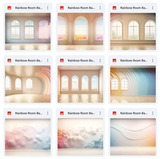 Rainbow Room Background & Overlay Asset Pack