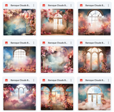 Ultimate Baroque Clouds Background Bundle