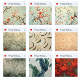 Ultimate Vintage Wallpaper Texture Bundle