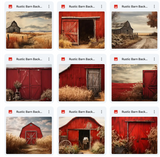 Rustic Barn Background & Overlay Asset Pack