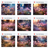 Ultimate Fairy Path Background Bundle