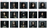 Gothic Fine Art Kids Asset Pack - Meg Bitton Productions