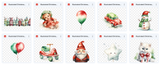 Illustrated Christmas Asset Pack - Meg Bitton Productions