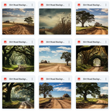 Ultimate Dirt Roads Background Bundle