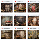 Ultimate Rustic Studio Background Bundle