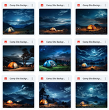 Ultimate Camp Site Background Bundle