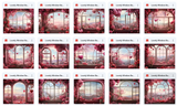 Ultimate Lovely Window Background Bundle - Meg Bitton Productions