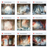 Ultimate Dreamy Baroque Background Bundle