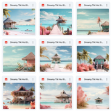 Ultimate Dreamy Tiki Hut Background Bundle