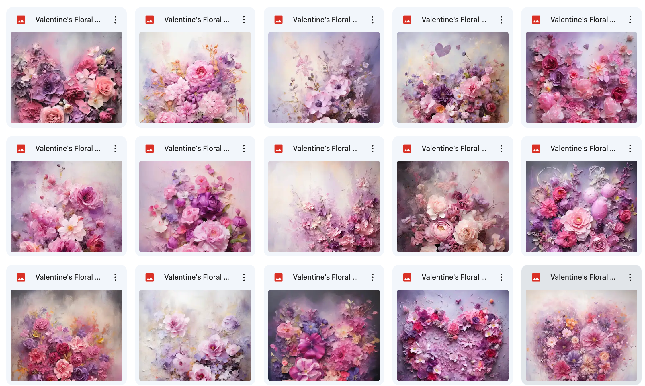 Ultimate Valentine's Floral Portrait Background Bundle - Meg Bitton Productions