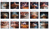 Ultimate Carousel Portrait Background Bundle