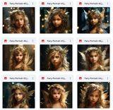 Fine Art Fairy. Background & Portrait Asset Pack