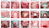 Ultimate Peppermint Studio Background Bundle - Meg Bitton Productions