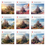 Ultimate Fairytale Castle Background Bundle