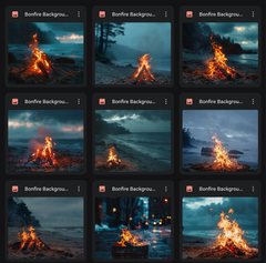 Ultimate Bonfire Background Bundle