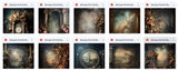 Ultimate Baroque Portrait Background Bundle - Meg Bitton Productions