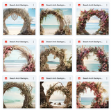 Ultimate Beach Arch Background Bundle