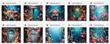 Ultimate Under the Sea Portrait Background Bundle