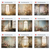 Ultimate Floral Baroque Background Bundle
