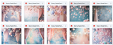 Ultimate Starry Pastel Portrait Background Bundle