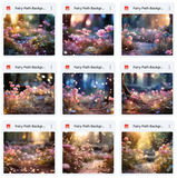 Ultimate Fairy Path Background Bundle