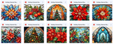 Ultimate Holiday Stained Glass Texture Bundle - Meg Bitton Productions