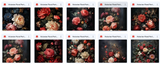 Ultimate Victorian Floral Portrait Background Bundle - Meg Bitton Productions