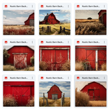 Rustic Barn Background & Overlay Asset Pack