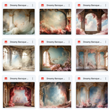 Ultimate Dreamy Baroque Background Bundle