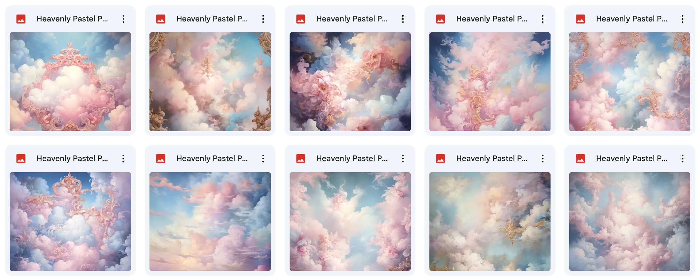 Ultimate Heavenly Pastel Portrait Background Bundle - Meg Bitton Productions