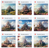 Ultimate Fairytale Castle Background Bundle