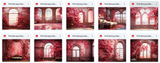 Ultimate Pink Baroque Room Background Bundle