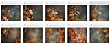 Ultimate Autumn Floral Background Bundle - Meg Bitton Productions