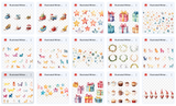 Illustrated Micro Winter Wonderland Asset Pack - Meg Bitton Productions