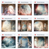 Ultimate Dreamy Baroque Background Bundle